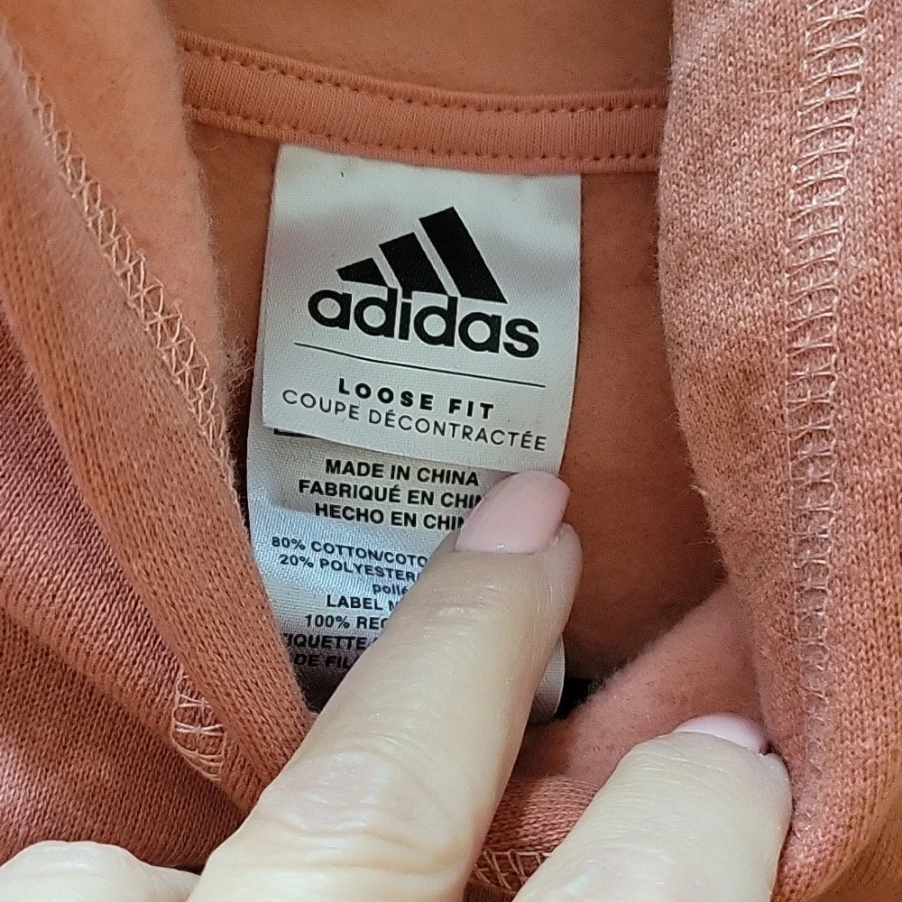 ADIDAS LOOSE FIT WONDER CLAY TIE DYE HOODIE
